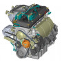 Двигатель  ЗМЗ-4091 АИ-92 УАЗ 452, Евро-3 (МИКАС 11, генератор 80А) ##