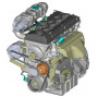Двигатель  ЗМЗ-40905 АИ-92 УАЗ 2360 CARGO, Евро-4 (без ремня, без сцепления)